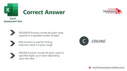 Free Excel Assessment Test Samples | PDF | Microsoft Excel | You Tube