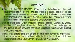 PNP Quality Service Lane Initiative | PDF | Police | It Service Management