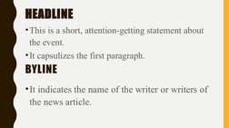 News Article Structure Explained | PDF