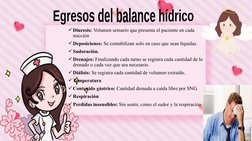 Diuresis: Volumen urinario que presenta el paciente en cada 
micción
Deposiciones: Se contabilizan solo en caso que sean lí