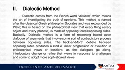 Four Methods of Philosophizing | PDF | Scientific Method | Dialectic