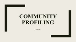 Community Profiling for Social Work | PDF | Needs Assessment | Community