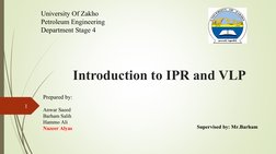 IPR and VLP Analysis in Oil Production | PDF | Lift (Force) | Petroleum ...