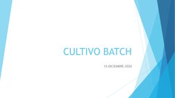 CULTIVO BATCH
15-DICIEMBRE-2020
