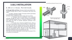 Busway Installation and Requirements | PDF | Electrical Wiring | Equipment