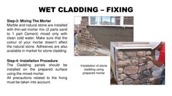 Natural Stone Cladding Installation Guide | PDF | Building Insulation ...