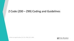 Z Code Guidelines for Medical Billing | PDF | Postpartum Period | Pregnancy