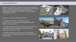 PLAN ESPECÍFICO
Artículo 50.- Definición y alcance del PE, es el instrumento 
técnico - normativo orientado a complementar la