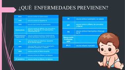 ¿QUÈ  ENFERMEDADES PREVIENEN?
