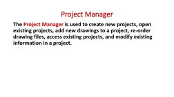AutoCAD Electrical Project Management Guide | PDF | Computer File ...
