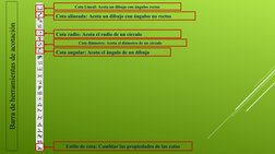 Barra de herramientas de acotación
Cota Lineal: Acota un dibujo con ángulos rectos
Cota alineada: Acota un dibujo con ángulos
