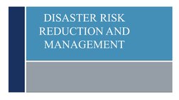 Key Concepts of Disaster Risk Reduction | PDF | Disaster Risk Reduction ...