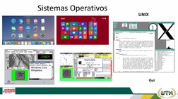 Sistemas Operativos
Gui 
UNIX
