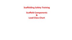 Scaffold Load Class Scaffolding Load Capacity and Safety Guide | PDF | Scaffolding ...