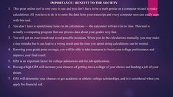 IMPORTANCE / BENEFIT TO THE SOCIETY
1. This great online tool is very easy to use and you don’t have to be a math genius or a