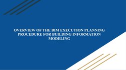 BIM Project Execution Plan Overview | PDF | Building Information ...