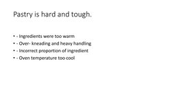 Shortcrust Pastry Faults & Fixes | PDF | Breads | Dough