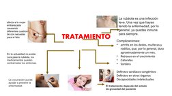 El tratamiento depende del estado 
de gravedad del paciente
En la actualidad no existe 
cura para la rubéola, los 
medicament