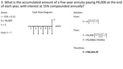 Deferred Annuity Sample Problem Ordinary Annuity Problem Solutions | PDF | Interest | Balance Sheet