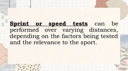 40 Meter Sprint Test Procedure | PDF | Technology & Engineering
