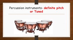 Pitched vs. Unpitched Percussion Instruments | PDF | Percussion ...