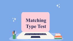 Understanding Matching Type Tests | PDF | Multiple Choice | Cognition