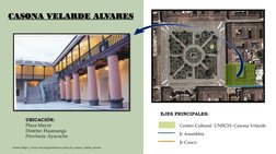 CASONA VELARDE ALVARES
Centro Cultural  UNSCH- Casona Velarde
Jr Asamblea
Jr Cusco
Fuente :https://issuu.com/jorgeluischavez/