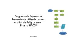 Diagrama de flujo como 
herramienta utilizada para el 
Análisis de Peligros en un 
Sistema HACCP
Tarsilia Silva
