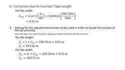 Surveying Distance Correction Techniques | PDF | Celsius | Slope