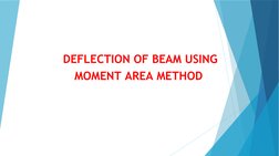 Moment Area Method for Beam Deflection | PDF | Beam (Structure) | Bending