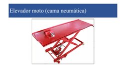 Elevador moto (cama neumática)
