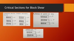 Critical Sections for Block Shear
