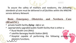 BEmONC and CEmONC Overview and Training | PDF | Childbirth | Postpartum ...