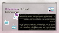 Role of ICT in Entertainment Industry | PDF | Information Technology ...