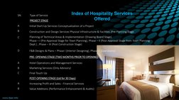 SN
Type of Service
PROJECT STAGE
A
Initial Start-Up Services Conceptualization of a Project 
B
Construction and Design Servic