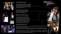 EL ARTISTA POP MÁS VENDIDO
Las ventas estimadas de Jackson son de más de 
350 millones de discos en todo el mundo lo que 
lo