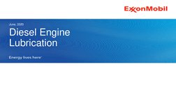 June, 2020
Diesel Engine
Lubrication
