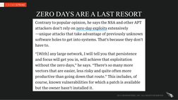 2015 CROWDSTRIKE, INC. ALL RIGHTS RESERVED. 
ZERO DAYS ARE A LAST RESORT
