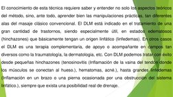El conocimiento de esta técnica requiere saber y entender no solo los aspectos teóricos
del método, sino, ante todo, aprender