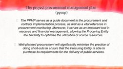 Ppmp Understanding Project Procurement Management Plan | PDF | Procurement ...