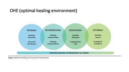 OHE (optimal healing environment)
