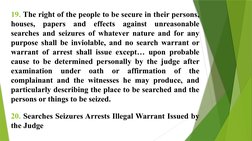 1987 Philippine Constitution: Bill of Rights | PDF | Search And Seizure ...