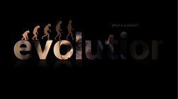 What is evolution?

