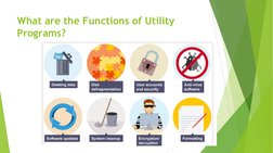 Utilītprogrammas Examples Overview of Utility Programs in Computing | PDF | Computer File ...