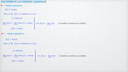 CONTINUIDAD DE LAS FUNCIONES ELEMENTALES 
• - Función trigonométrica 
• -
La función es continua en su dominio
La función es