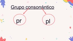 Grupo consonántico
pr 
pl 
