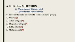 IUGS Igneous Rock Classification Guide | PDF | Igneous Rock | Rock ...