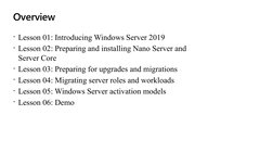 Migrating to Windows Server 2019 Guide | PDF | Microsoft Windows | Hyper V