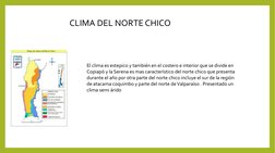 Características del Norte Chico de Chile | PDF