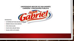 UNIVERSIDAD MAYOR DE SAN ANDRÉS
CARRERA: CONTADURÍA PUBLICA
INTEGRANTES:
•
GUTIERREZ BOTITANO MILENKA MICHELLE
•
MAMANI DAVAL